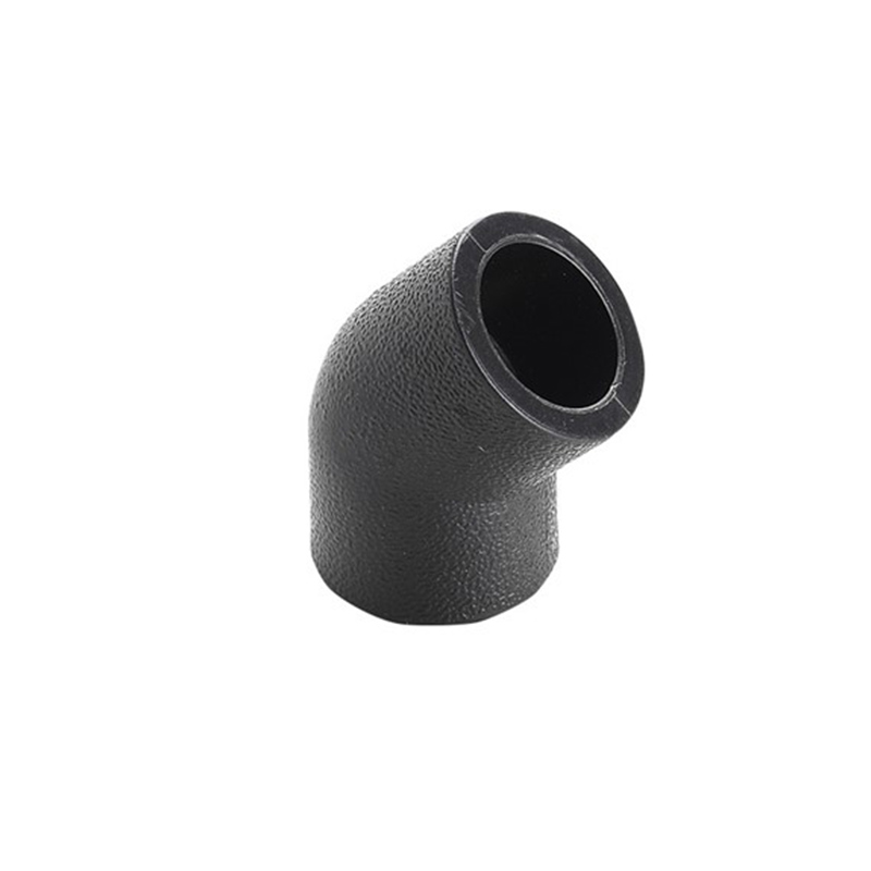 45° HDPE-kulmakappale virtaussuuntaan