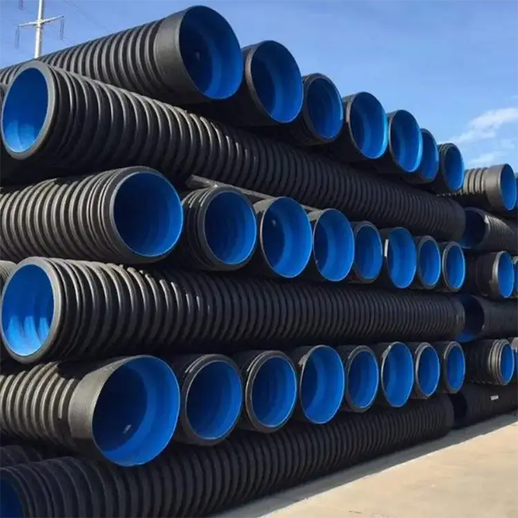 HDPE kaksiseinämän aaltoputki
