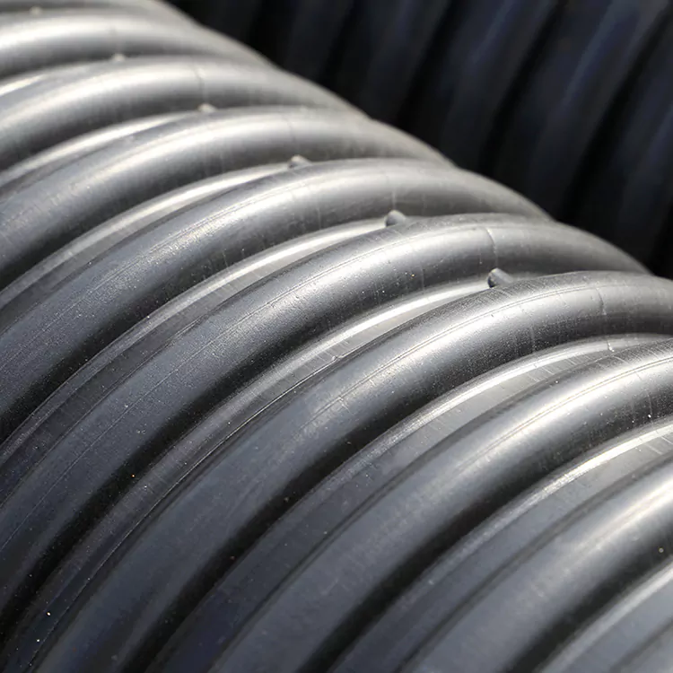 HDPE -aallotettu putki viemäruojettamiseksi