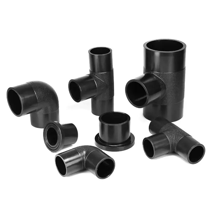 HDPE Equal Straight Tee 90 aste