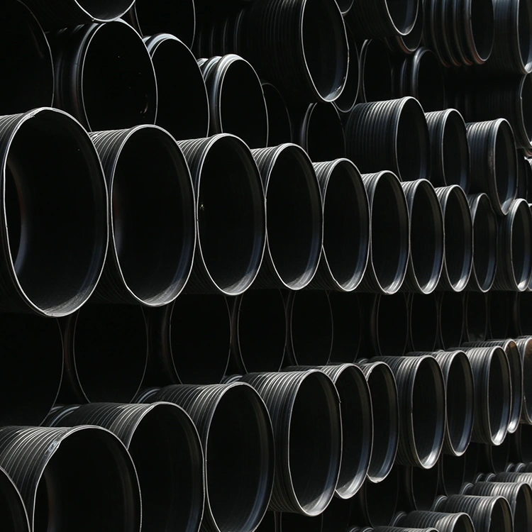 HDPE kaksiseinämän aaltoputki vesihuoltojärjestelmälle